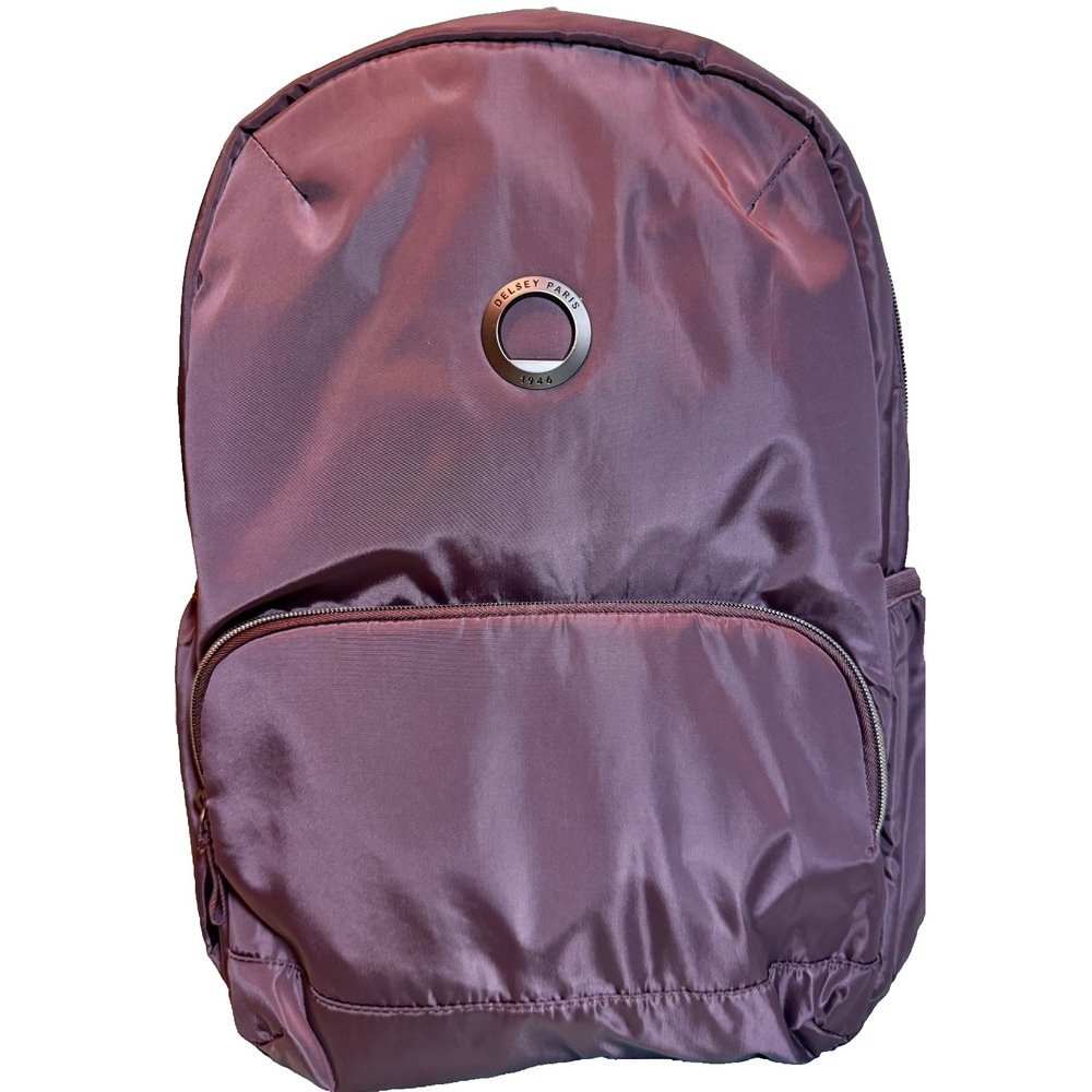 Delsey Paris Sunny Ladies Cocoa Powder (Purplish) Backpack 17.25"